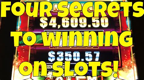 how to win at slots at the casino